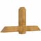 Ekena Millwork Eugene Rough Sawn Timber Gable Bracket, Western Red Cedar, 60"W x 27"H x 6"D x 6"F, 11/12 Pitch GBW060X27X0606EUG00RWR - alternate 2